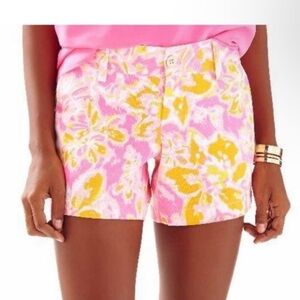 Lilly Pulitzer Callahan Shorts in Ooh La La 6 Hot Pink
